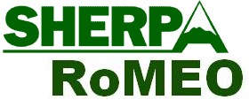 SHERPA/RoMEO